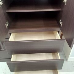 ★リユースのサカイ千葉中央店★期間限定割引有  収納家具  H100×D58×W60 クリーニング済み TC4130の画像
