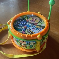 アンパンマン　ドラム　太鼓　幼児用　おもちゃの画像