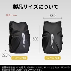新品未使用♥ヘルメット用バッグパック（ノートパソコン収納スペースあり）の画像