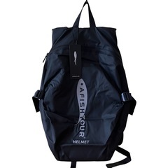 新品未使用♥ヘルメット用バッグパック（ノートパソコン収納スペースあり）の画像