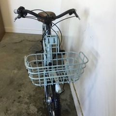 A-8△ 岐阜発/ ブリジストン/ bikke2/ 自転車/ ママチャリ/ 20インチ/ 3段変速/ 走行確認/ スタンド変形あり/ 現状品/ 管b0.7/ R6.12/22 △の画像