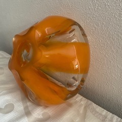 ガラス製　昭和レトロ　灰皿　花器の画像