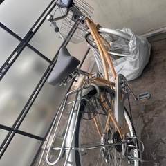 自転車　ママチャリの画像