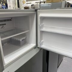 2ドア冷蔵庫 203L 2017年製 HITACHI R-20FA 200Lクラス シルバー 札幌