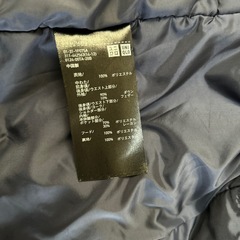 UNIQLOハイブリッドダウンオーバーサイズパーカー　メンズの画像