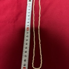 小パール　　ネックレス　の画像