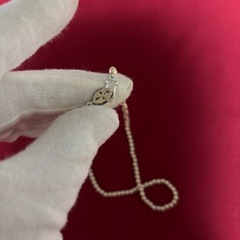小パール　　ネックレス　の画像