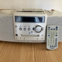 美品　KENWOOD MD CDプレーヤー