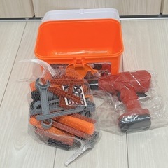 43 キッズツールセット 電動ドライバー付きの画像