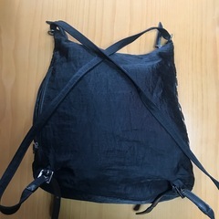 黒リュック　の画像