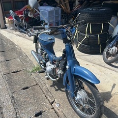 ホンダ　スーパーカブ　エンジン始動確認　書類あり　岐阜　愛知の画像