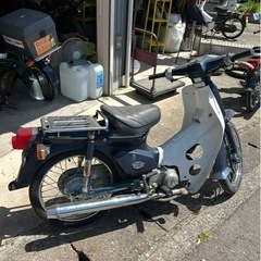 ホンダ　スーパーカブ　4速　エンジン始動確認済み　書類あり　の画像