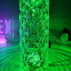 ① LED クリスタルランプ  １個の画像