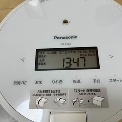 【美品】パナソニック 炊飯器 5合 圧力IH 炊飯ジャー SR-R10Aの画像