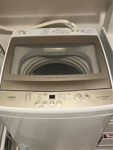 AQUA 全自動洗濯機 7kg ガラストップ AQW-GS7M AQW-S7M | アクア株式会社（AQUA）｜生活家電