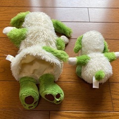 <2つセット>わんわん　ぬいぐるみ
の画像