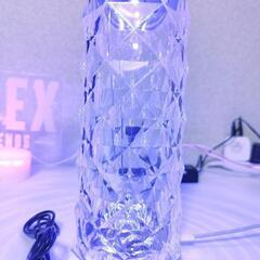② LED クリスタルランプ １個の画像