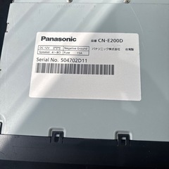 カーナビ パナソニック strada CN-E200D 動作確認済みの画像