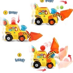 VTech Pop-a-Balls Push & Pop Bulldozerの画像