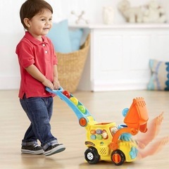 VTech Pop-a-Balls Push & Pop Bulldozerの画像