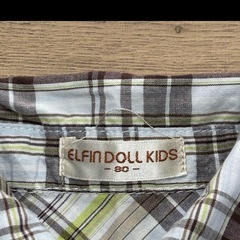 【美品】「ELFIN DOLL KIDS」トップス（80）の画像