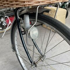 26インチ ３段変速 自転車 ママチャリ カゴ 鍵 スタンド付き 札幌市手稲区の画像