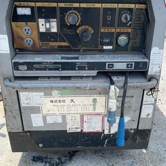 中古品　新ダイワ発電機.溶接機の画像