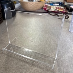 プラスチックチラシ立て（3点セットの画像