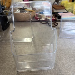 プラスチックチラシ立て（3点セットの画像