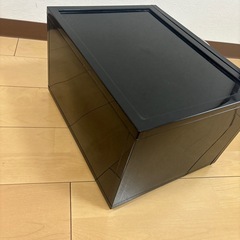 靴ディスプレイケース3つの画像