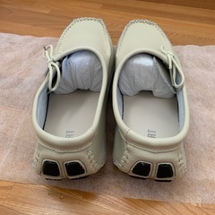 デッキシューズ👞本革　26､5cm 新品未使用品　早めに決めてくれる方常識の範囲で値下げ致しますの画像