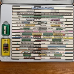 18色　でんしゃのいろえんぴつⅢ  未使用品  おまけ付の画像