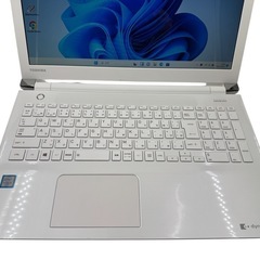 【取引決定】TOSHIBAノートパソコン☆第6世代！！SSD搭載！メモリ8GB!カメラ付き！の画像