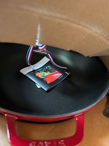 新品未使用ストウブ　マルチパン　チェリー　フランス製