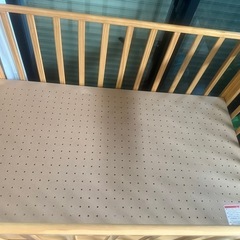 KATOJI ベビーベッドと布団セットの画像