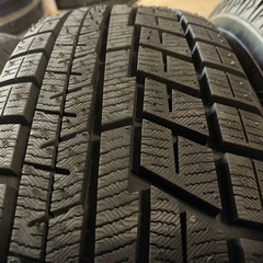 2021年製 YOKOHAMA iG60 155/65R13 4本 ほぼ新品冬タイヤ 9.9分山の画像