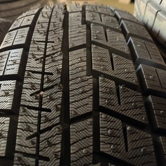 2021年製 YOKOHAMA iG60 155/65R13 4本 ほぼ新品冬タイヤ 9.9分山の画像