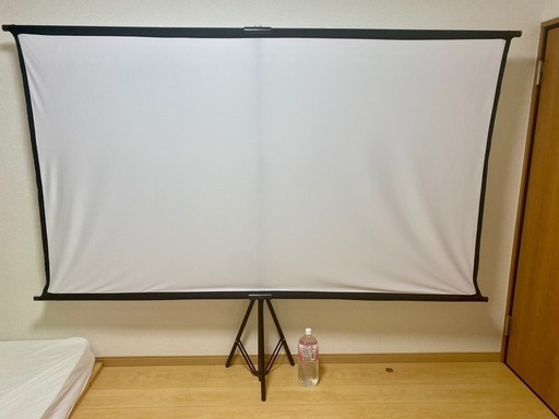 お値下げ　プロジェクター、100インチスクリーン　セット