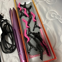 新品ヘアアイロンの画像
