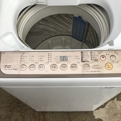 パナソニック 洗濯機 7kg　NA-F70PB10 2017年製の画像