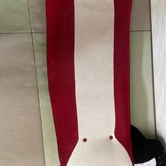 座椅子(赤と白
)の画像