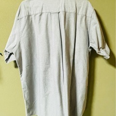 ユニクロuniqlo メンズシャツ　グレー　XLの画像