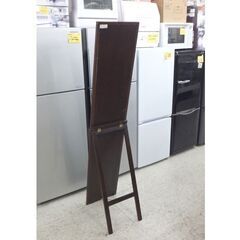 スタンドミラー 幅30cm 高さ146cm ブラウン 姿見 かがみ カガミ ☆ 札幌市 北区 屯田 の画像