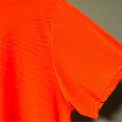 アンダーアーマー　ランニングTシャツ　蛍光オレンジ　XLの画像