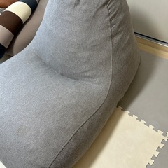 座椅子 クッションソファ ソファ クッション おしゃれ 極厚 フロアクッション 背もたれ ローソファー フロアソファ 座いす 一人用ソファ リビング カバー 取り外し シンプル ビッグサイズ ワイド座面 クッションソファの画像