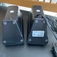 中古★サンワサプライ★マルチメディアスピーカー★パソコン接続の画像