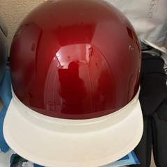 バイク用フルフェイスヘルメット シルバーの画像
