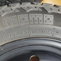 16インチ 鉄チンホイールタイヤセット XV GP7の画像