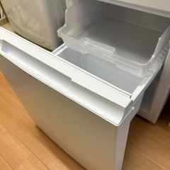 2025年製 SHARP シャープ 単身用冷蔵庫 SJ-D15P-W 左開き可の画像