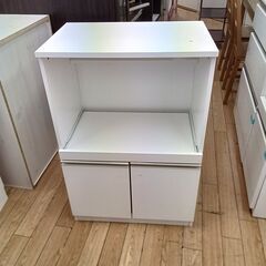 ★リユースのサカイつくば店★TK6087  レンジ台 ホワイト ...